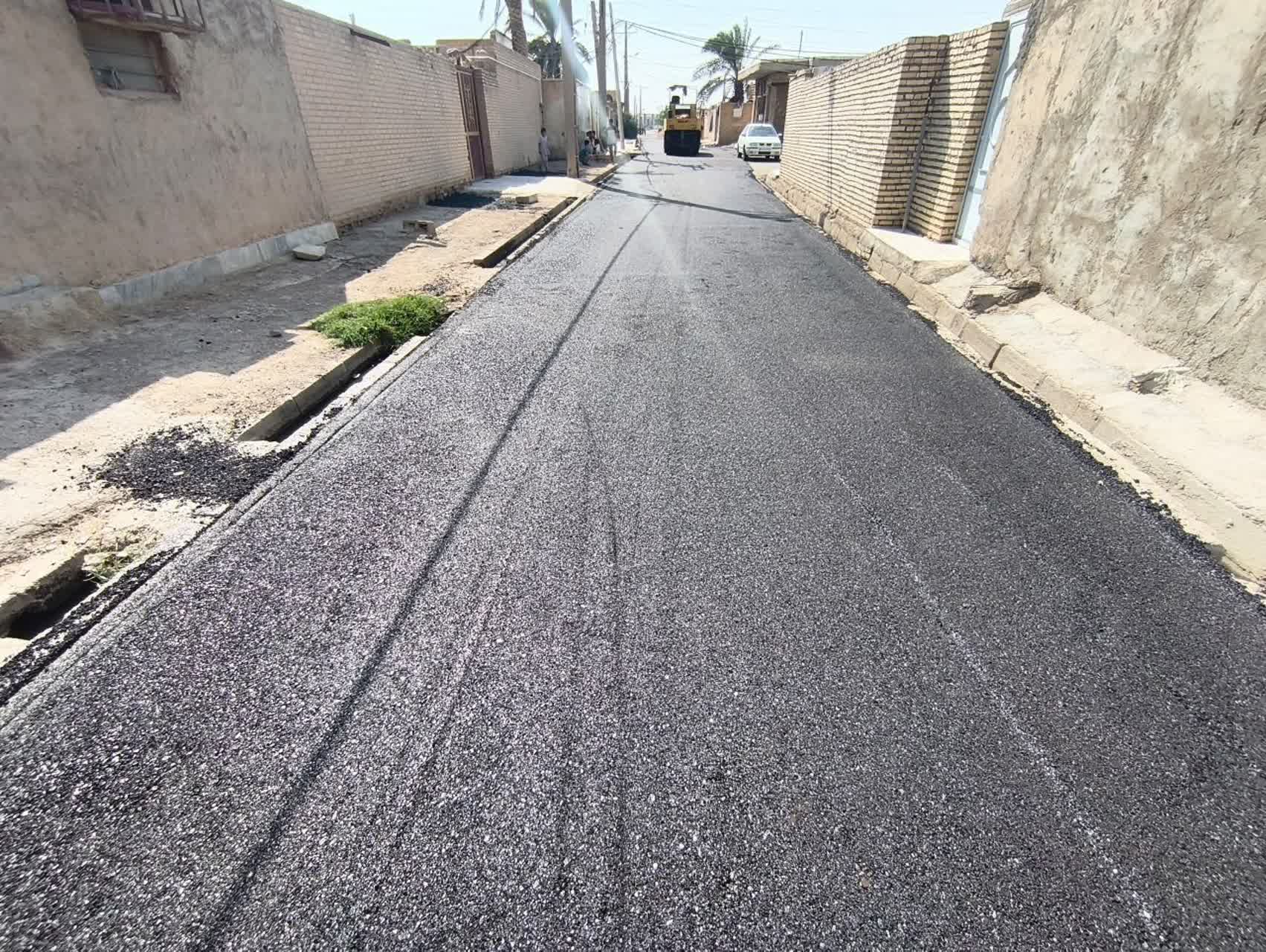 کوی زهیریه مقصد جدید شهرداری خرمشهر جهت آسفالت معابر